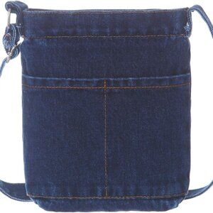 Small Denim Purse Blue Jean Purse Shoulder Bag Denim Crossbody Bags for Women